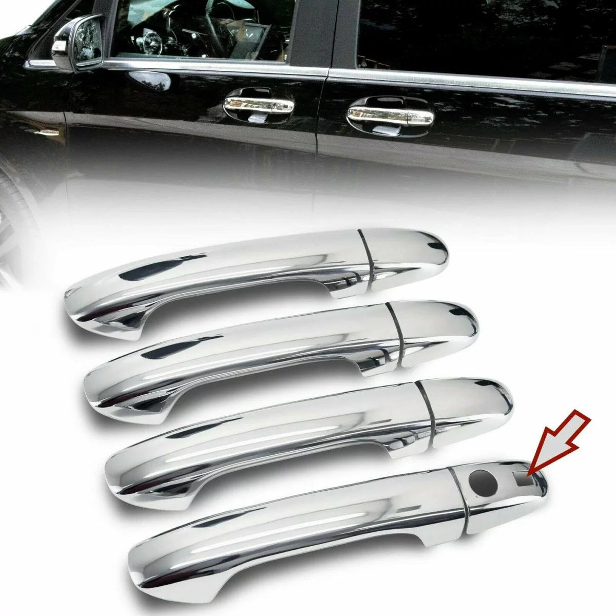 v13 Vito Stainless Door Handle Keyless Go for Mercedes Benz Vito W447 V Class from 2014