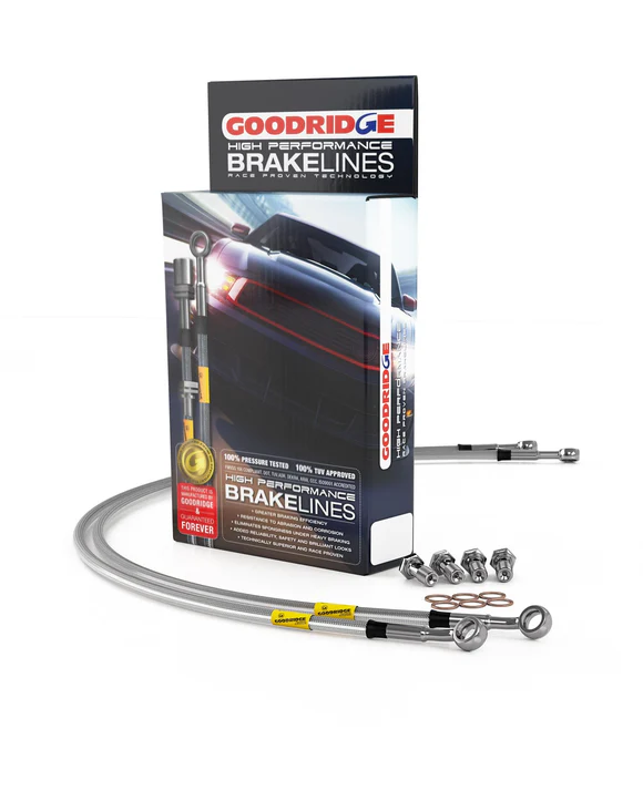v28 Vito Goodridge 07-13 Mercedes-Benz S550/S600 (W221) Phantom Stainless Steel Brake Lines